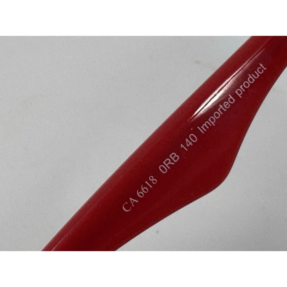 Carrera CA6618 Eyeglass Frames Only 140 Black Red Burgundy ORB